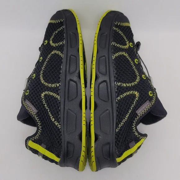 Salomon RX Moc 3.0 Travel Slip-On Style Sneaker Mesh Black/Lime Unisex US Boys 4 - Picture 11 of 13